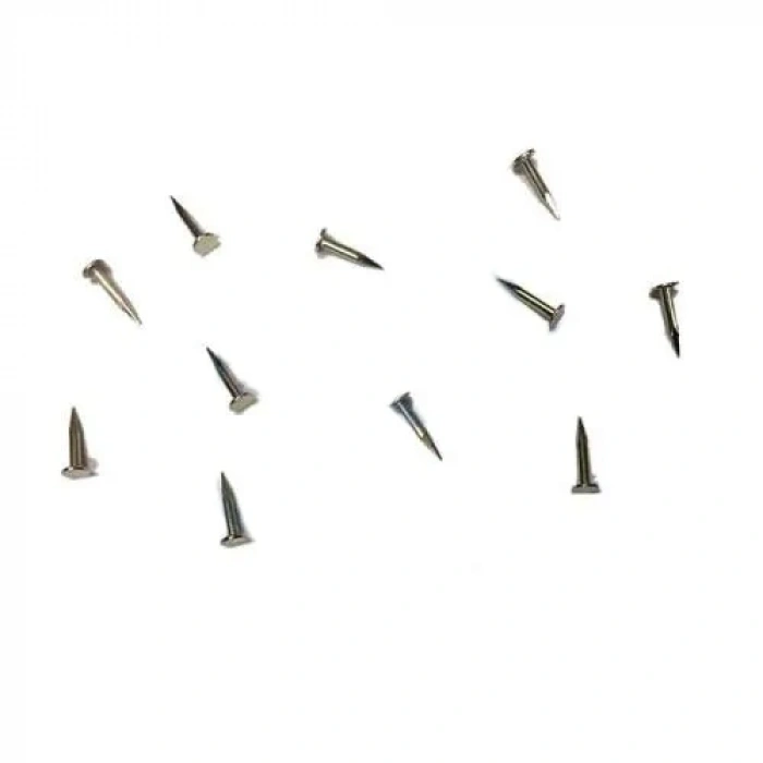 Hubrendy ÇER Klips, Menteşe, Ayağı Çivisi  7mm Çelik - Nikel 100gr