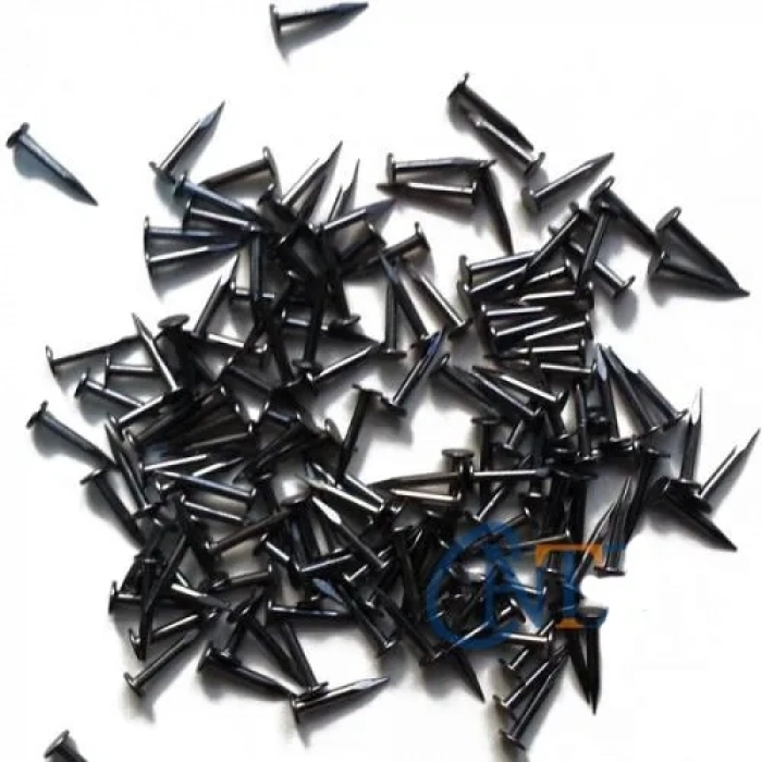 Hubrendy ÇER Klips, Menteşe, Ayağı Çivisi 9mm Çelik - Siyah 10gr