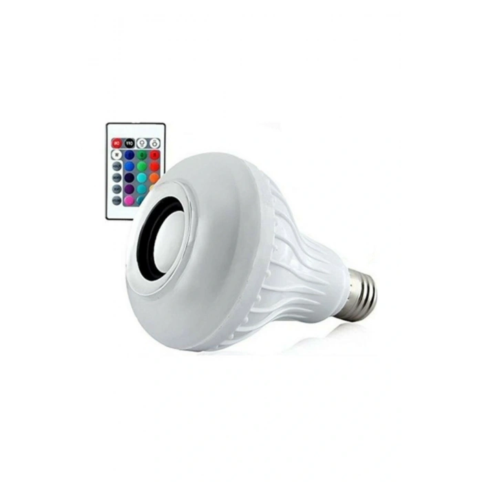 Hubrendy ÇER Kumandalı Bluetooth Disco Ampul Rgb