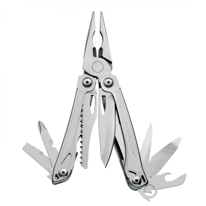 Hubrendy ÇER Leatherman Sidekick Tool 831439 Çok Amaçlı Çakı / Pense - Metal Gövde (multitool)