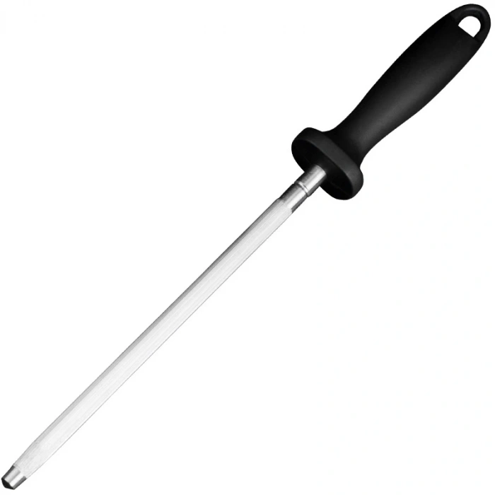 Hubrendy ÇER Masat Profesyonel  Çelik Yuvarlak Bıçak Bileyici (32 Cm)