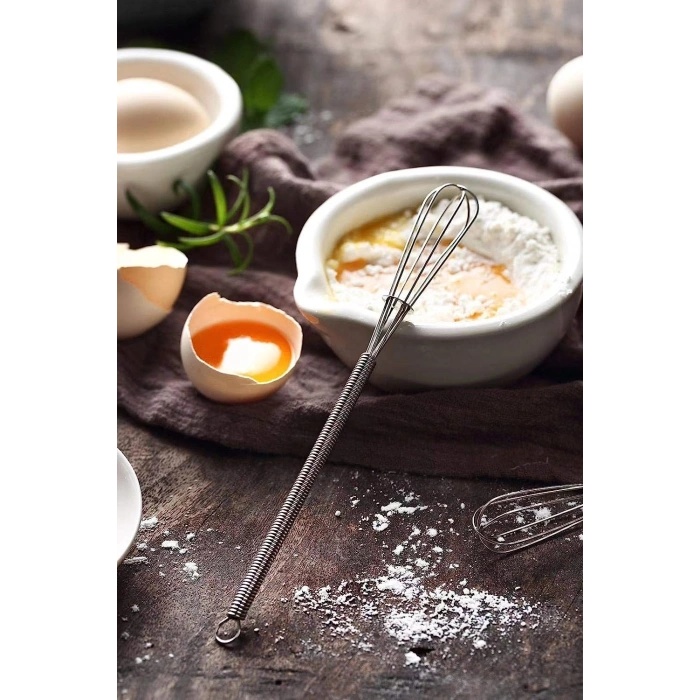 Hubrendy ÇER Mini Çırpıcı Çelik 6 Adet