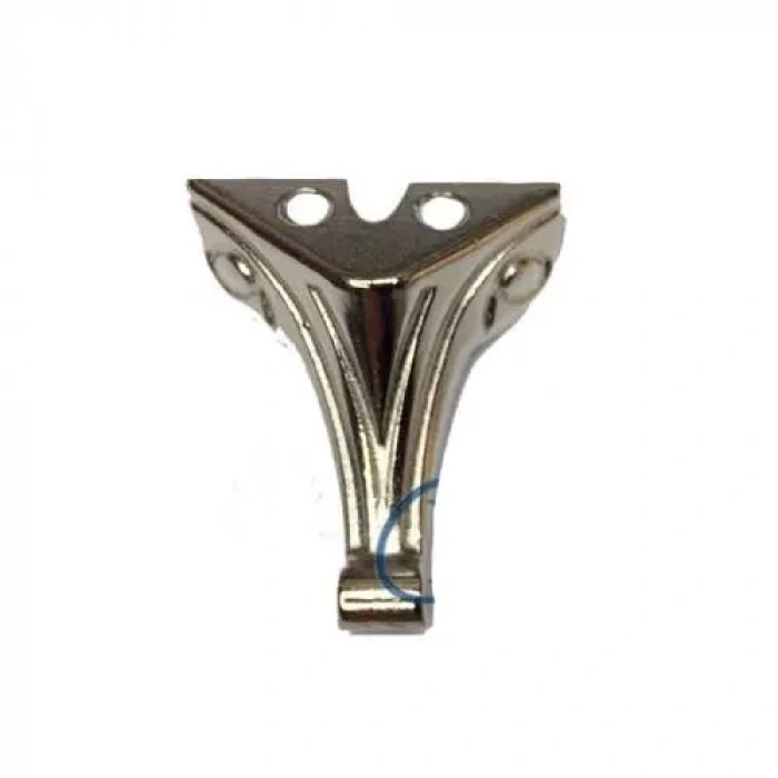 Hubrendy ÇER Moda Ahşap, Mdf, Sunta Sandık Ayağı, Kutu Ayak 2,5 Cm - Nikel