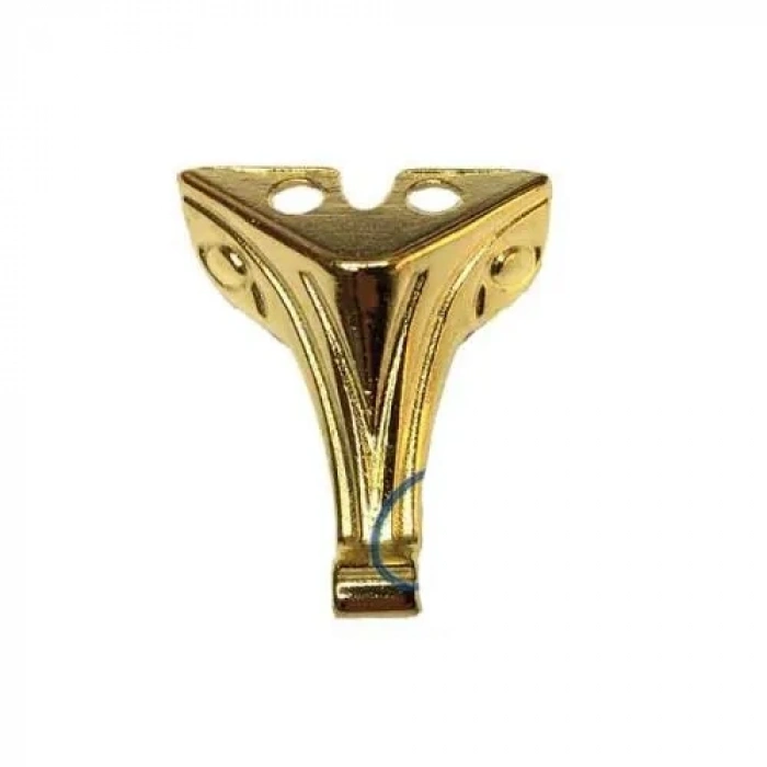 Hubrendy ÇER Moda Ahşap, Mdf, Sunta Sandık Ayağı, Kutu Ayak 2,5 Cm - Sarı