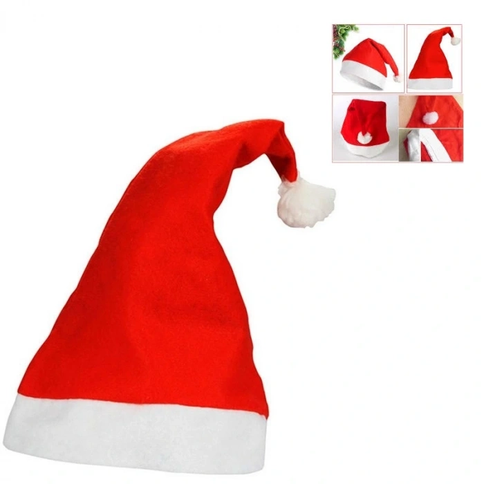Hubrendy ÇER Noel Baba Şapkası 3 Adet Set