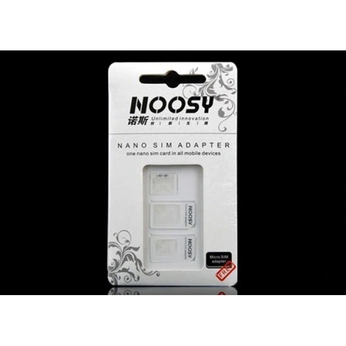 Hubrendy ÇER Noosy: Nano Ve Micro Sim Kart Adaptörü