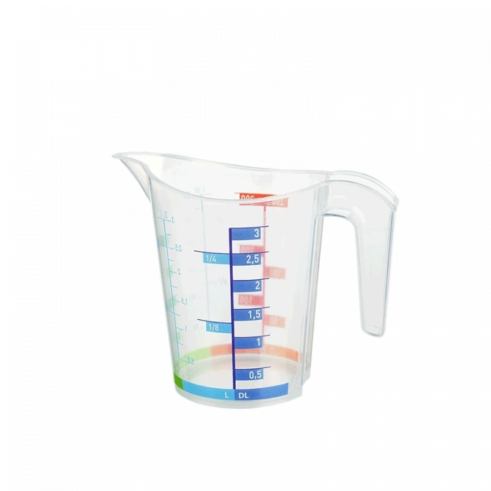 Hubrendy ÇER Ölçü Kabı Dereceli Renkli 300ml - 10,1oz