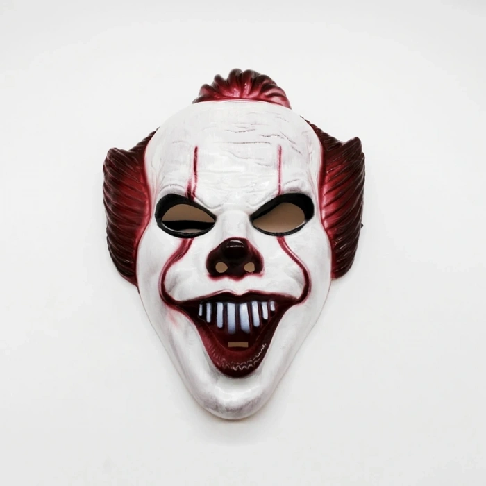 Hubrendy ÇER Plastik Joker Maskesi Killer Palyaço Maskesi
