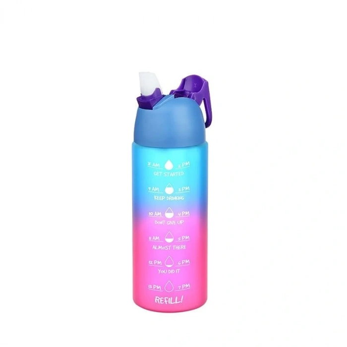 Hubrendy ÇER Quick Motivasyonel Matara 500 Ml - 16,9 Oz