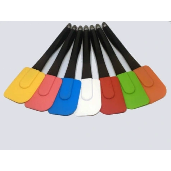 Hubrendy ÇER Renkli Silikon Spatula - Büyük