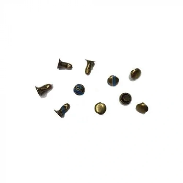 Hubrendy ÇER Rivet Perçin - 6mm, Antik, 1000 Adet