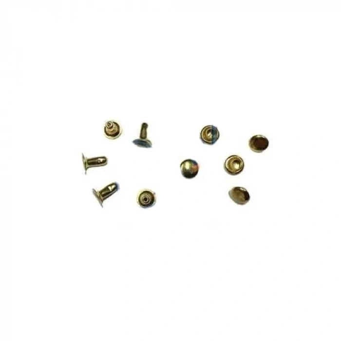 Hubrendy ÇER Rivet Perçin - 6mm, Sarı, 1000 Adet