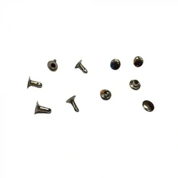 Hubrendy ÇER Rivet Perçin - 7mm, Nikel, 1000 Adet