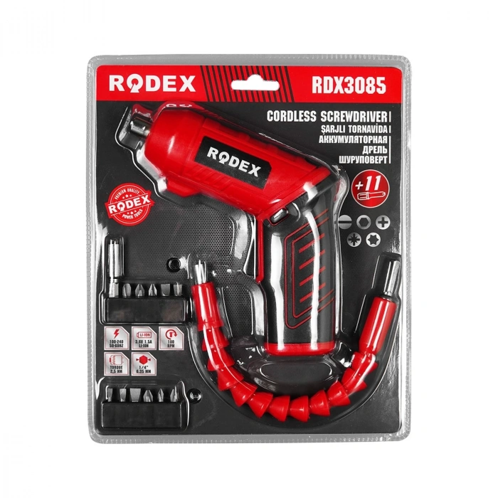 Hubrendy ÇER Rodex Rdx3085 Akülü Vidalama