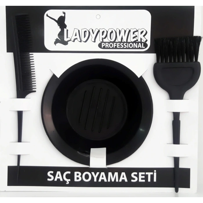 Hubrendy ÇER Saç Boyama Seti - Boneli