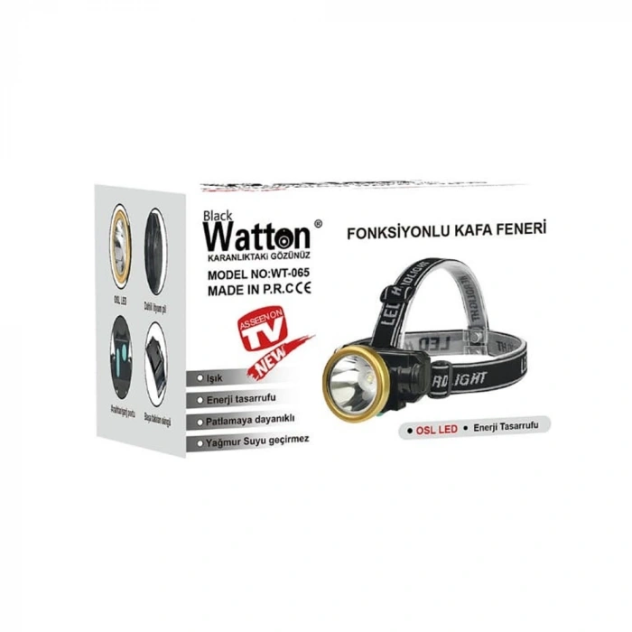 Hubrendy ÇER Şarjli Baret Lambasi Osl Led Wt-065