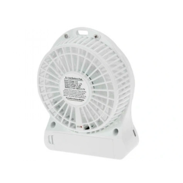 Hubrendy ÇER Şarjlı Taşınabilir Mini Fan - Vantilatör