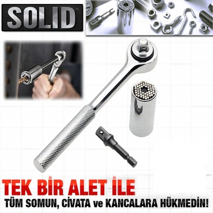 Hubrendy ÇER Solid Grip Akıllı Anahtar (herşeye Uyumlu!)
