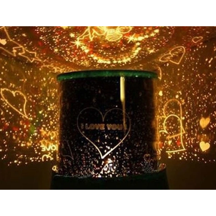 Hubrendy ÇER Star Love Projeksiyonlu Gece Lambası