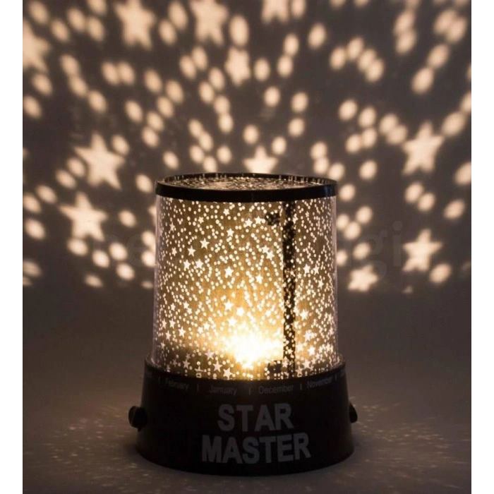 Hubrendy ÇER Star Master Projeksiyon Gece Lambası