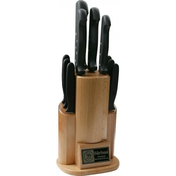 Hubrendy ÇER Sürbısa 61504 - Sürmene Mutfak Bıçağı Seti - 10 Lu Set