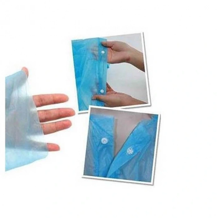 Hubrendy ÇER Tek Kullanımlık Çıtçıtlı Yağmurluk ( 5 Adet )
