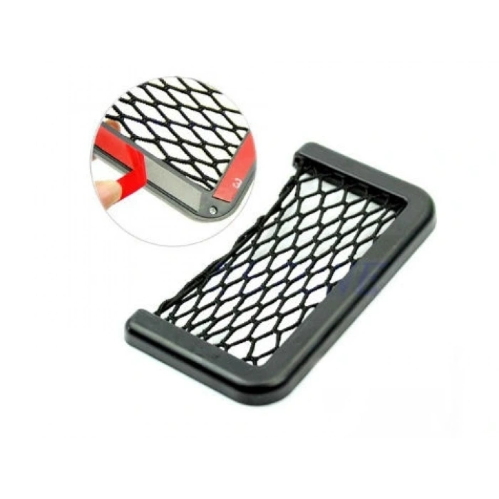 Hubrendy ÇER Telefon Tutucu Torpidoya Yapışan File 15*8 Cm