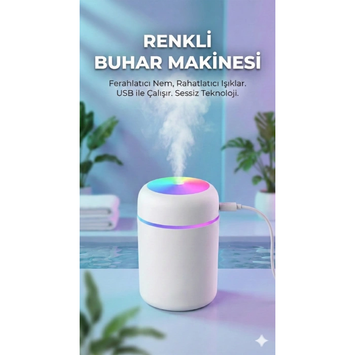 Hubrendy ÇER Usb Hava Nemlendirici