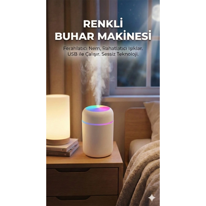 Hubrendy ÇER Usb Hava Nemlendirici
