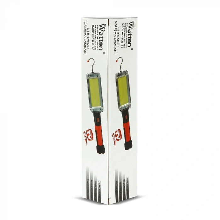 Hubrendy ÇER Usb Şarjlı Oto Tamirci Çalışma Lambası Wt-733