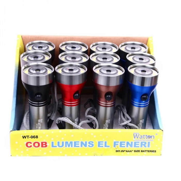Hubrendy ÇER Yeni Model Ledli El Feneri Wt-068