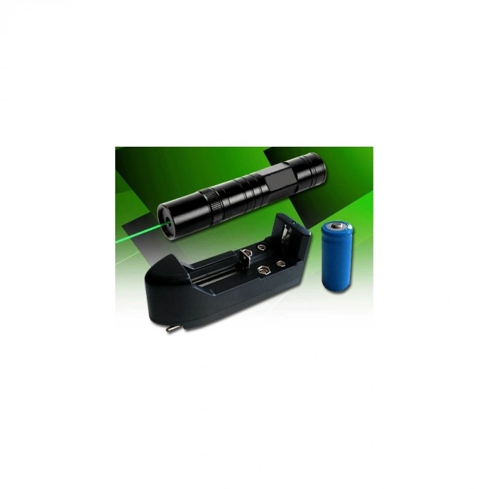 Hubrendy Cer Yeşil Şarjlı Lazer Pointer 5000 (yakar)