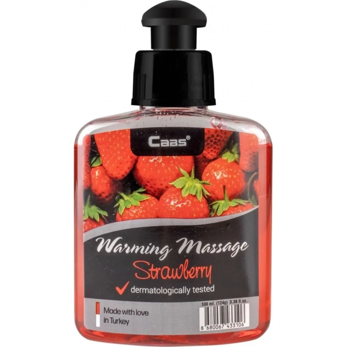 Hubrendy Bez Çilek Aromalı Cinsel Masaj Yağı 100 ml + Eros G.ctrci Sprey 20 ml