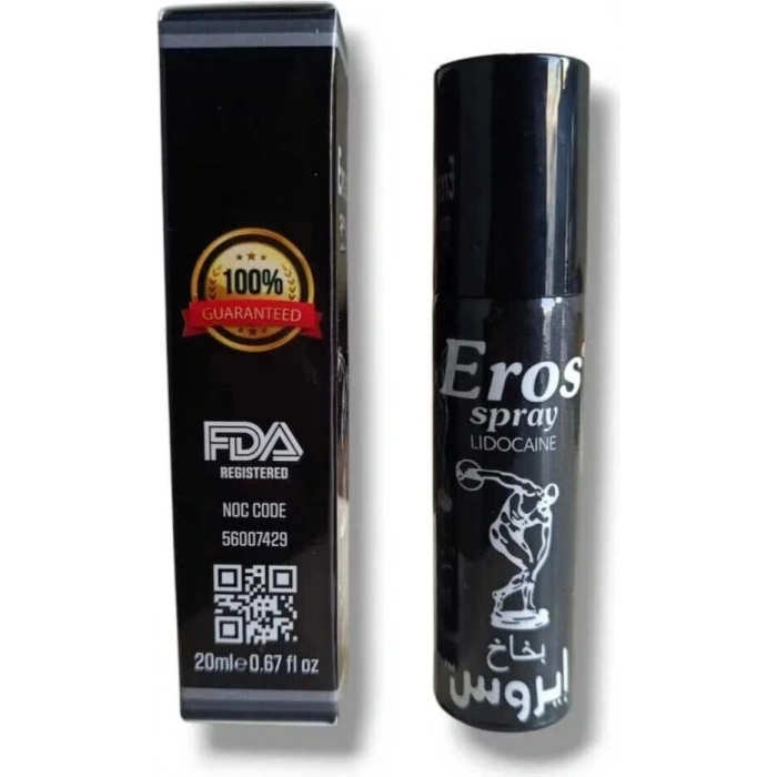 Hubrendy Bez Çilek Aromalı Cinsel Masaj Yağı 100 ml + Eros G.ctrci Sprey 20 ml