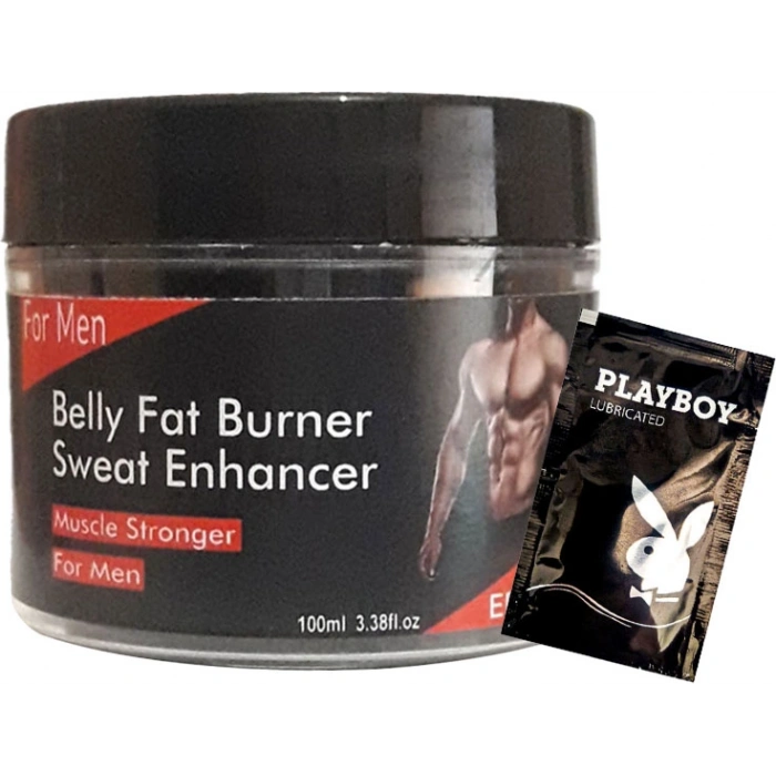 Hubrendy Bez Eelhoe Belly Fatburner Sweat Enhancer Erkeklere Özel  Kas Şekillendirme Kremi 100 ml + Jel Hediye
