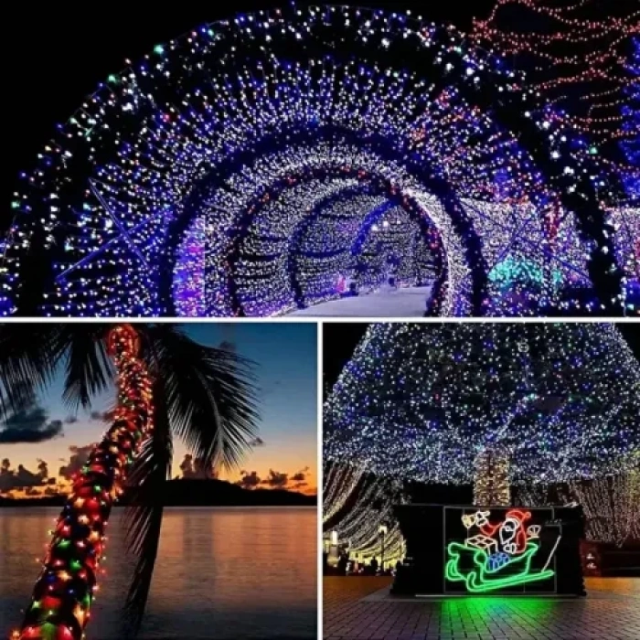 Hubrendy Emin 11m 100 LED Solar RGB Işık