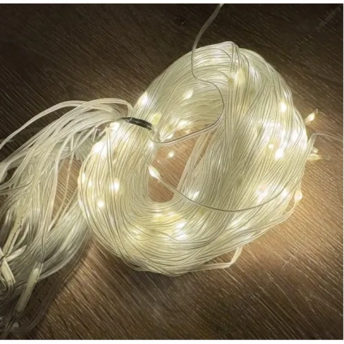 Hubrendy Emin 2*2 Perde Led 192 Led Sarı Işık