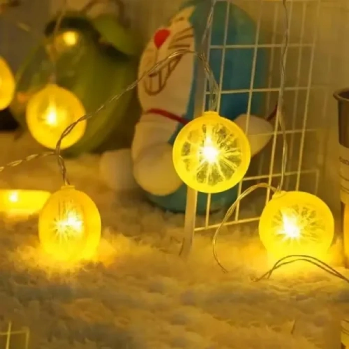 Hubrendy Emin 2m 10 Led Pilli Limon Işık