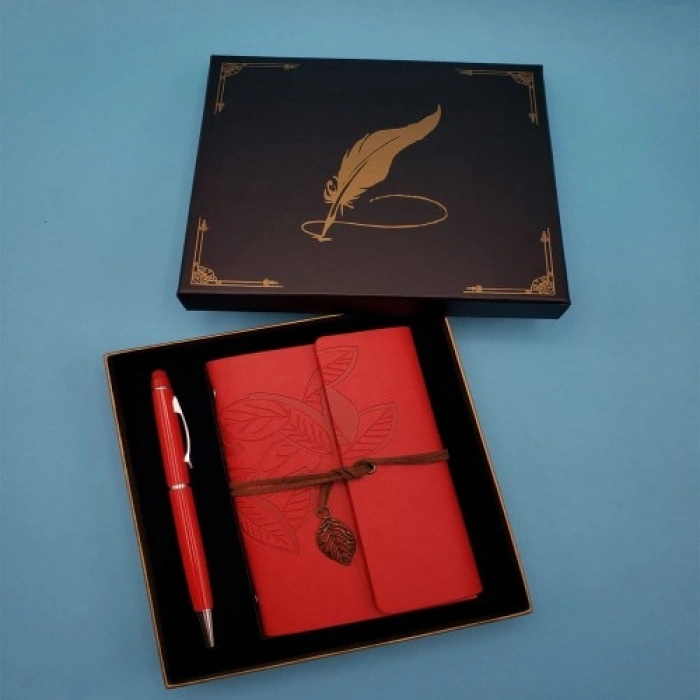 Hubrendy Emin Defter Kalem Kırmızı Renk