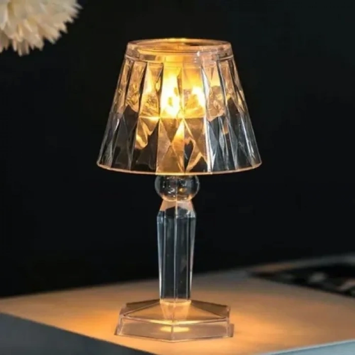 Hubrendy Emin Dekoratif Pilli LED Masa Lambası 12Li
