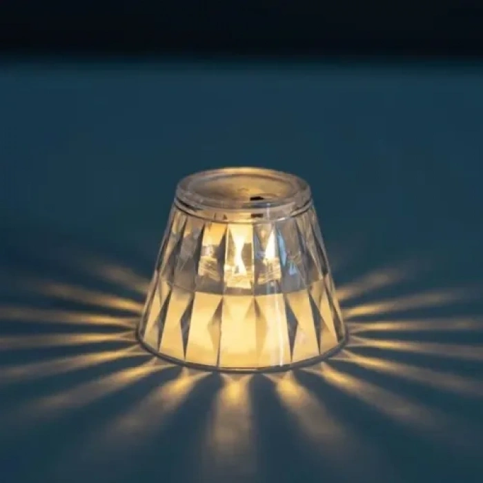 Hubrendy Emin Dekoratif Pilli LED Masa Lambası 12Li