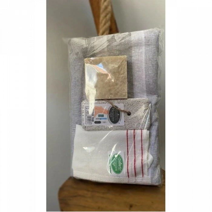 Hubrendy Emin Gelin Damat Hamam Banyo 4Lü Set