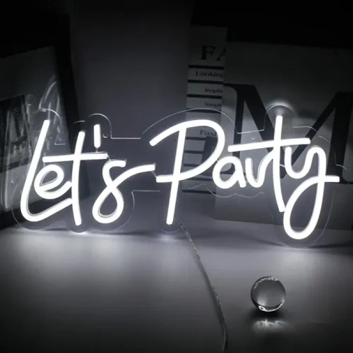 Hubrendy Emin Lets Party Neon Led Tabela