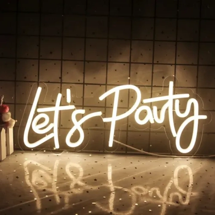 Hubrendy Emin Lets Party Neon Led Tabela