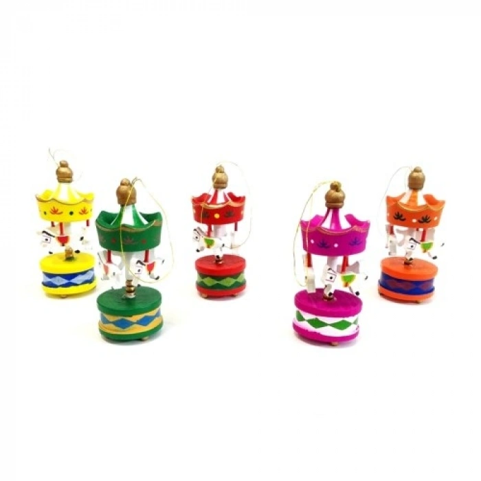 Hubrendy Emin  Mini Ahşap 6lı Atli Karinca