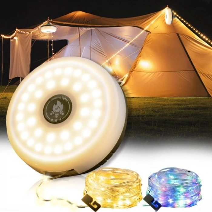 Hubrendy Emin Şarjlı 10 Metre Kamp Lambası Led Işık