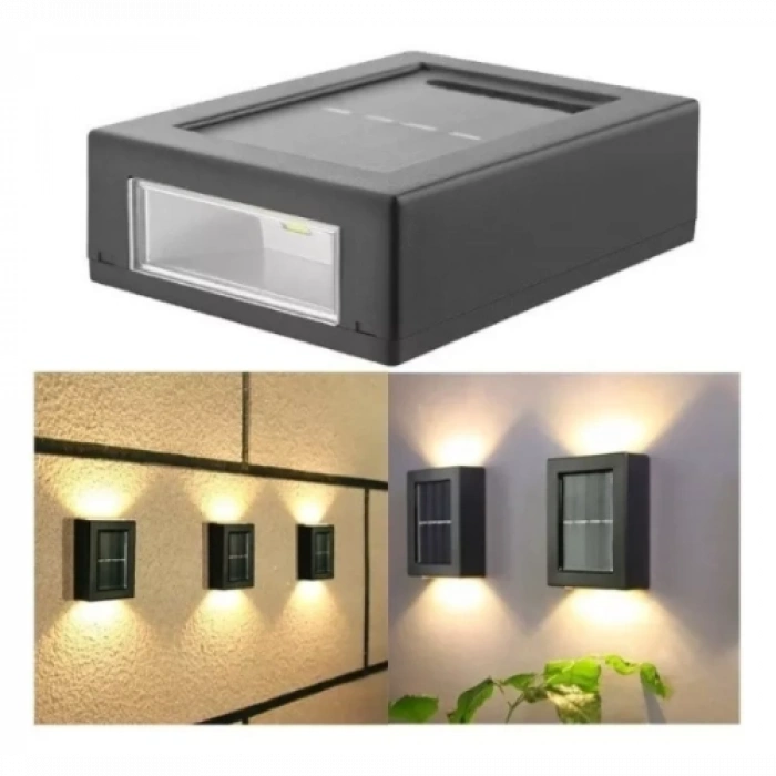 Hubrendy Emin Solar 4 Ledli Duvar Aydınlatması