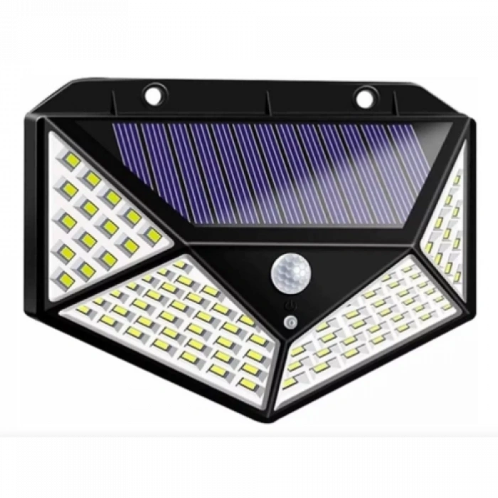 Hubrendy Emin Solar Hareket Sensörlü Duvar Lambası 100 Led