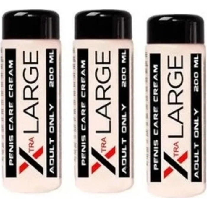 Hubrendy Bez Erkeklere Özel X-Large Krem 125 ml x 3