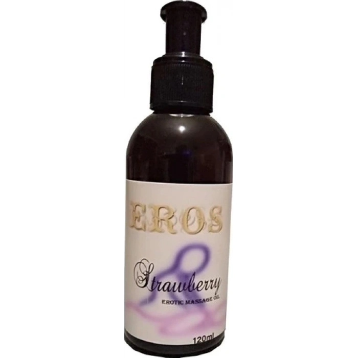 Hubrendy Bez Eros Çilek Masaj Yağı 120 ml - Eros  120 ml